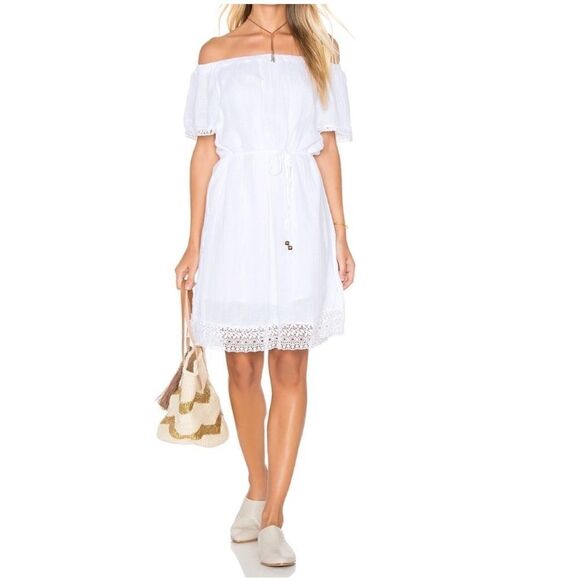 Michael Stars Light Pink Short Sleeve Double Gauze Cotton Mini Dress | SZ XS - Picture 2 of 14